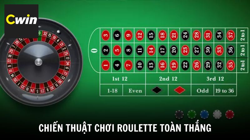 Bật mí chiến thuật chơi Roulette từ chuyên gia Cwin