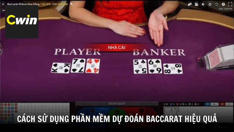 Cách sử dụng phần mềm dự đoán Baccarat hiệu quả