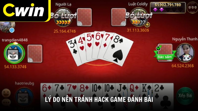 Lý do nên tránh hack game đánh bài và chọn chơi minh bạch