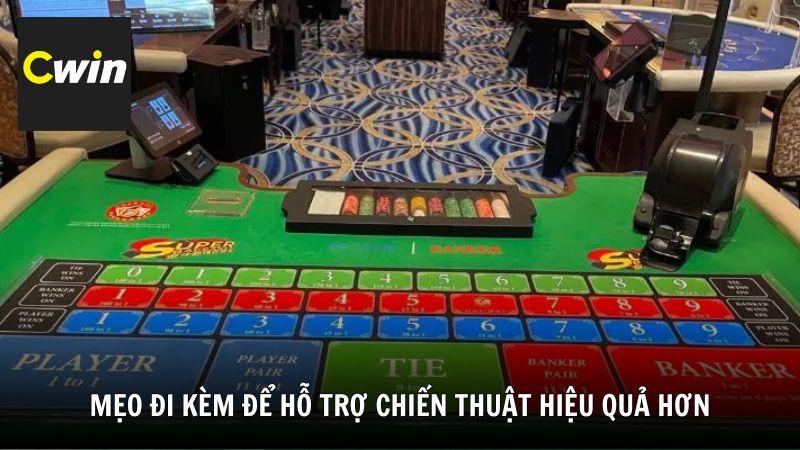 Mẹo đi kèm để hỗ trợ chiến thuật hiệu quả hơn từ chuyên gia casino