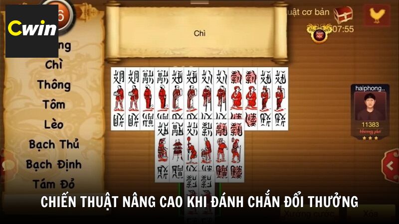 Chiến thuật nâng cao khi đánh Chắn đổi thưởng