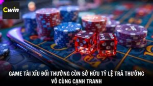 Game tài xỉu đổi thưởng còn sở hữu tỷ lệ trả thưởng vô cùng cạnh tranh